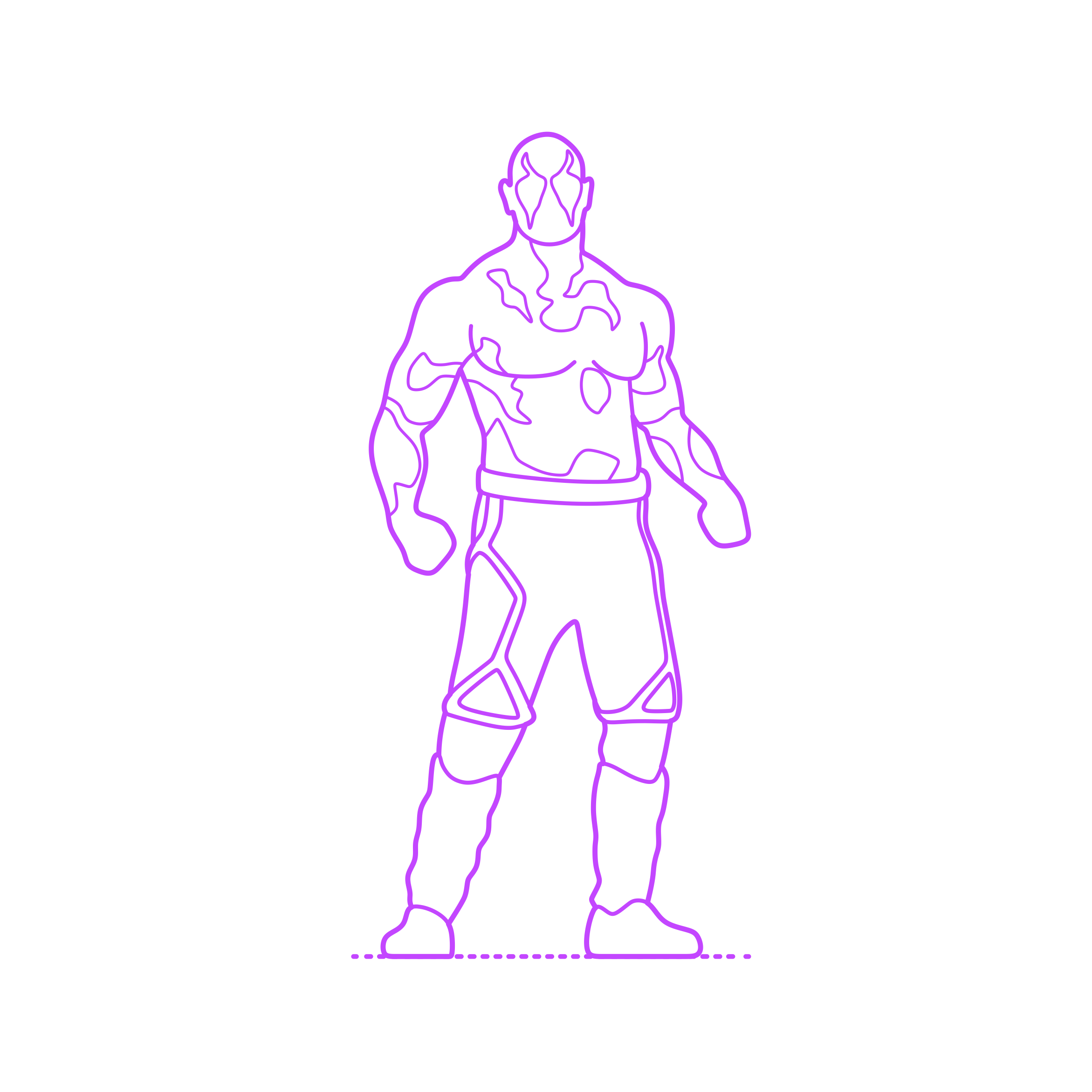 Pop Culture Marvel Comics Drax The Destroyer Stencil Svg Design File Free Vectors